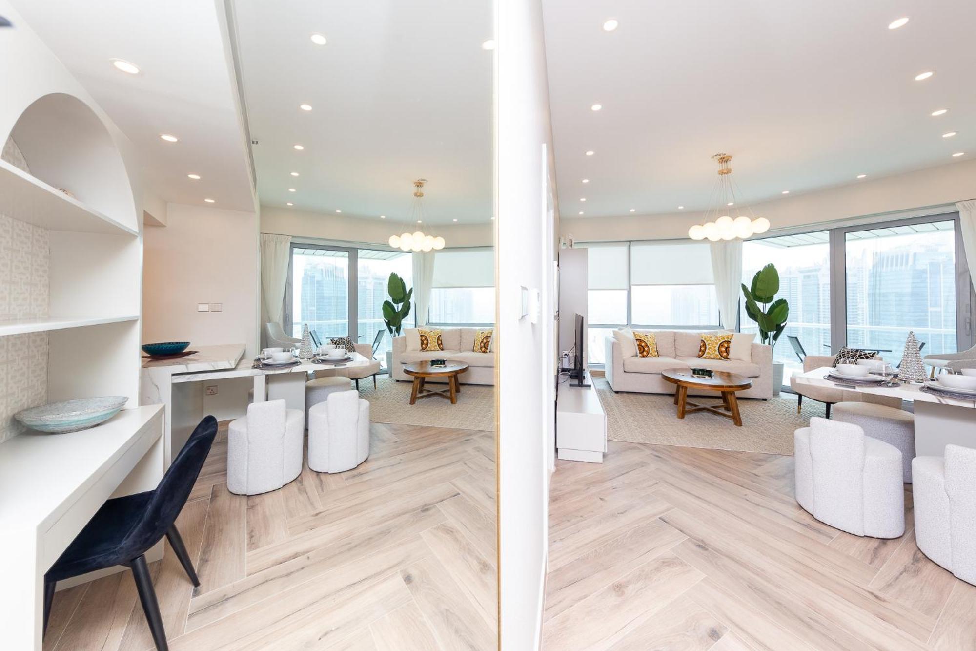 Charming Brand New 2Br Close To The Beach ドバイ エクステリア 写真