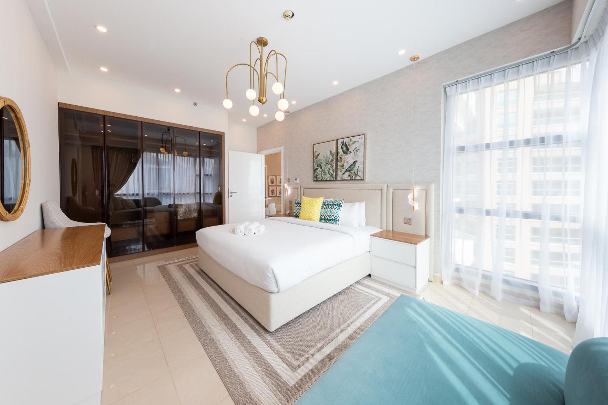 Charming Brand New 2Br Close To The Beach ドバイ エクステリア 写真